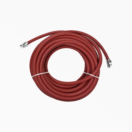 Bedford Precision Parts Bedford Precision 50' x 1/4in Air Hose Assembly Red Smooth, Replacement for 71-1106 13-522
